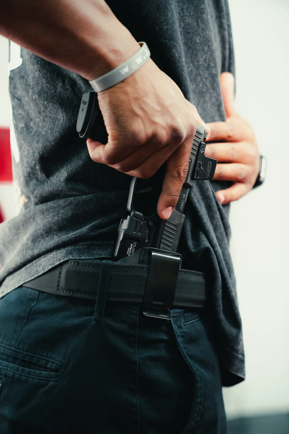 Uncommon Concealed holster worn for everyday carry